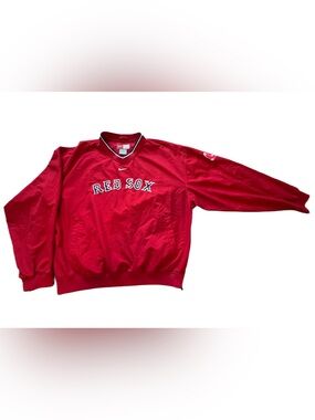 Nike Men’s Red V-Neck Red Sox Pullover